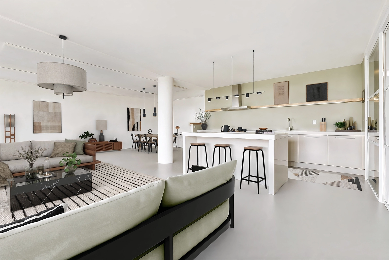 Virtual staging example 3 - After